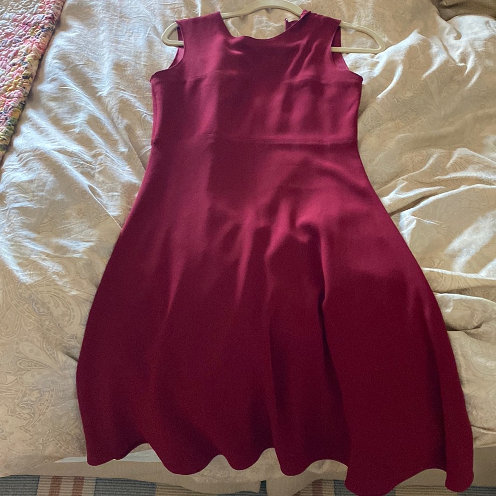 Classy red dress